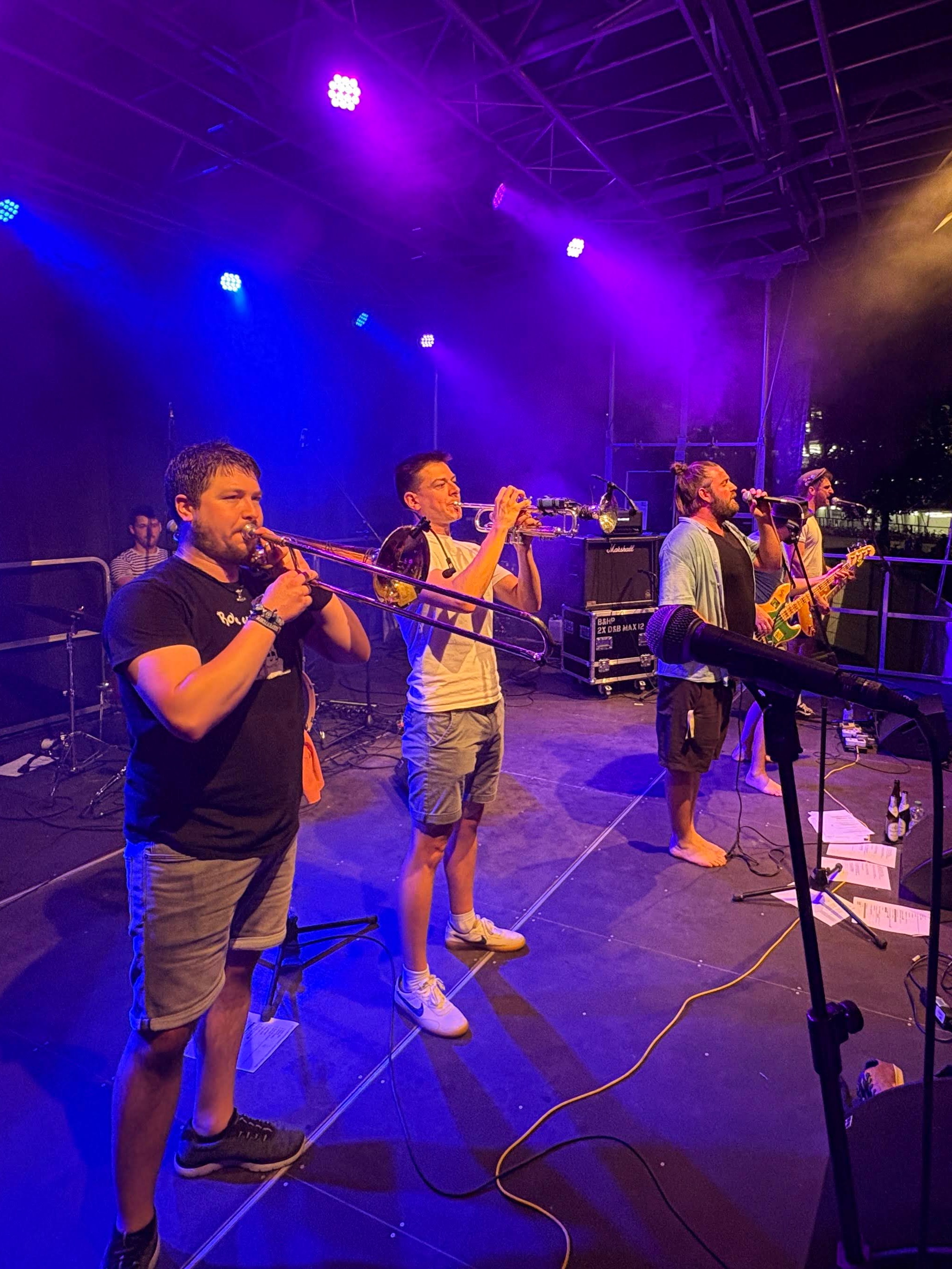 Das Kartoffel live auf der Bühne