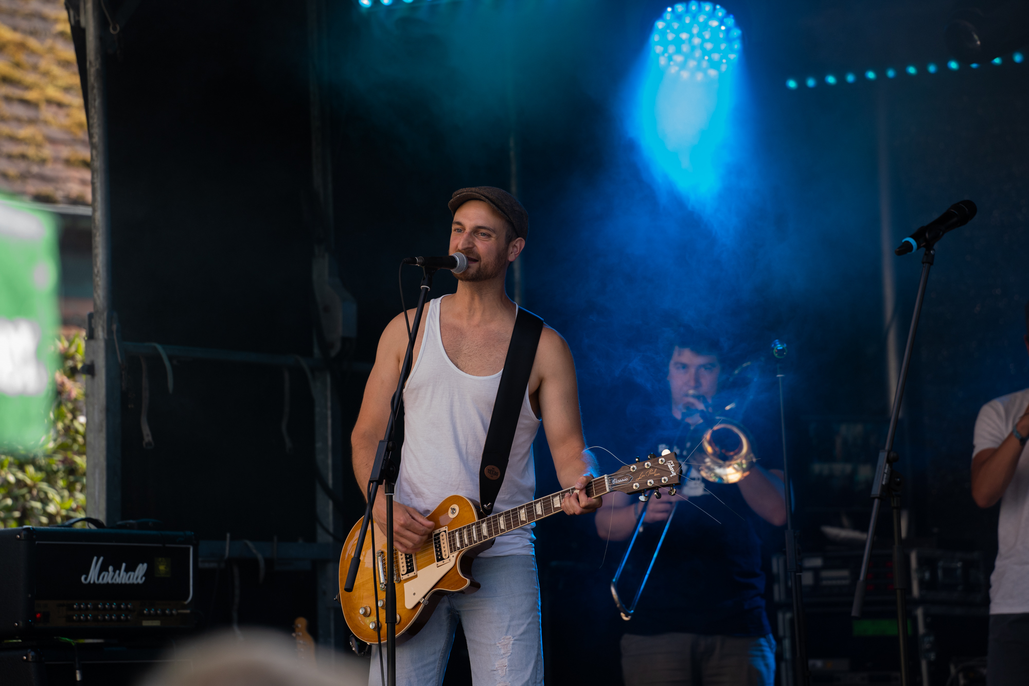 Das Kartoffel live von hinten mit Blick ins Publikum